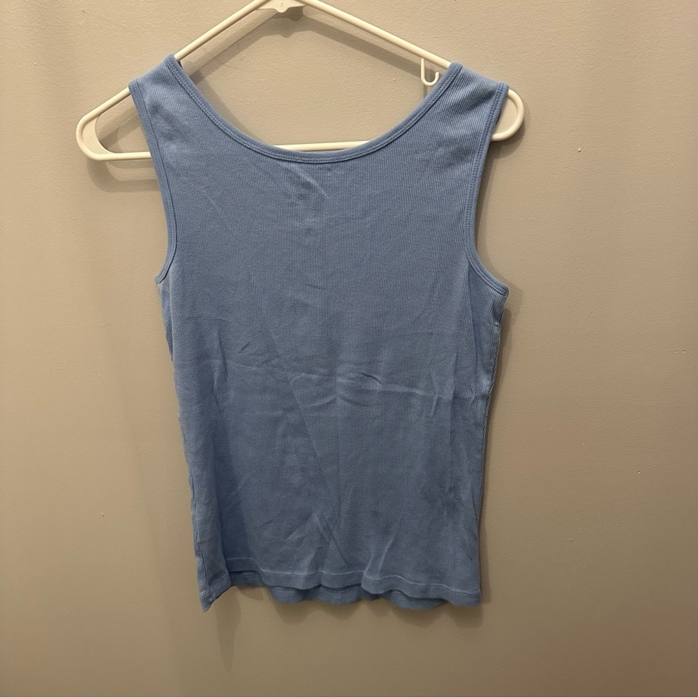 St. John’s Bay Rhinestone Tank Top. Women’s Medium. - Picture 2 of 5